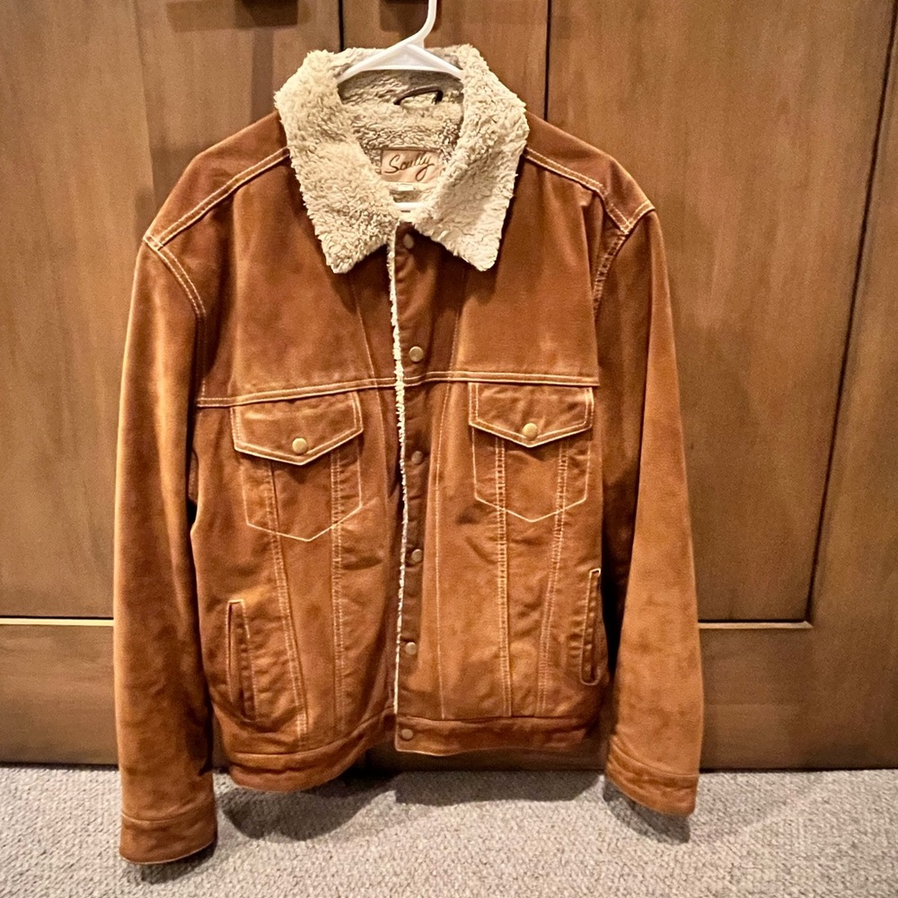 Scully Leather Sherpa lined jacket XL